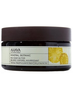 Масло для тела тропический ананас и белый персик AHAVA, 235 г
