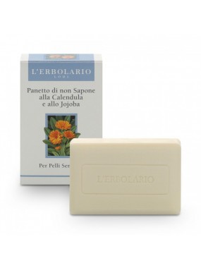 Нещелочное мыло для лица с календулой и жожоба L'erbolario, 75 г