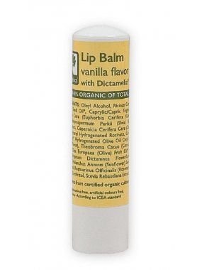 Органический бальзам для губ с ароматом ванили 4,4 г
