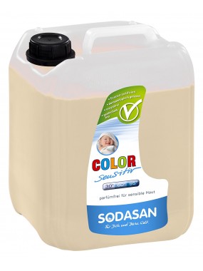 Органическое жидкое средство Color-sensitiv для стирки цветных и белых вещей, со смягчителем воды, 25 л (от 30°)