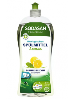 Жидкое органическое средство-концентрат для мытья посуды Sodasan, 1 л