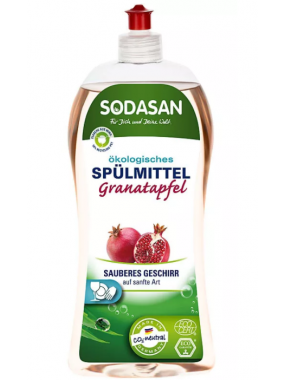  Жидкое органическое средство-концентрат для мытья посуды Sodasan Гранат, 1 л