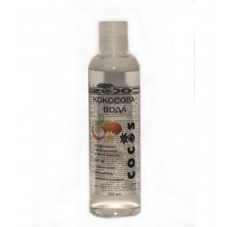 Кокосовая вода Для деликатного очищения кожи и снятия макияжа COCOS, 250 мл