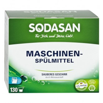 Органический порошок-концентрат для посудомоечных машин Sodasan, 2 кг