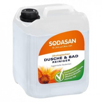Органическое очищающее средство для ванной комнаты Sodasan, 5 л