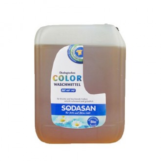 Органическое жидкое средство Color для стирки цветных и черных вещей, со смягчителем воды 5 л (от 30°)