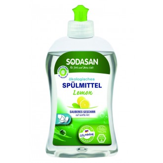 Жидкое органическое средство-концентрат для мытья посуды Sodasan, 0,3 л